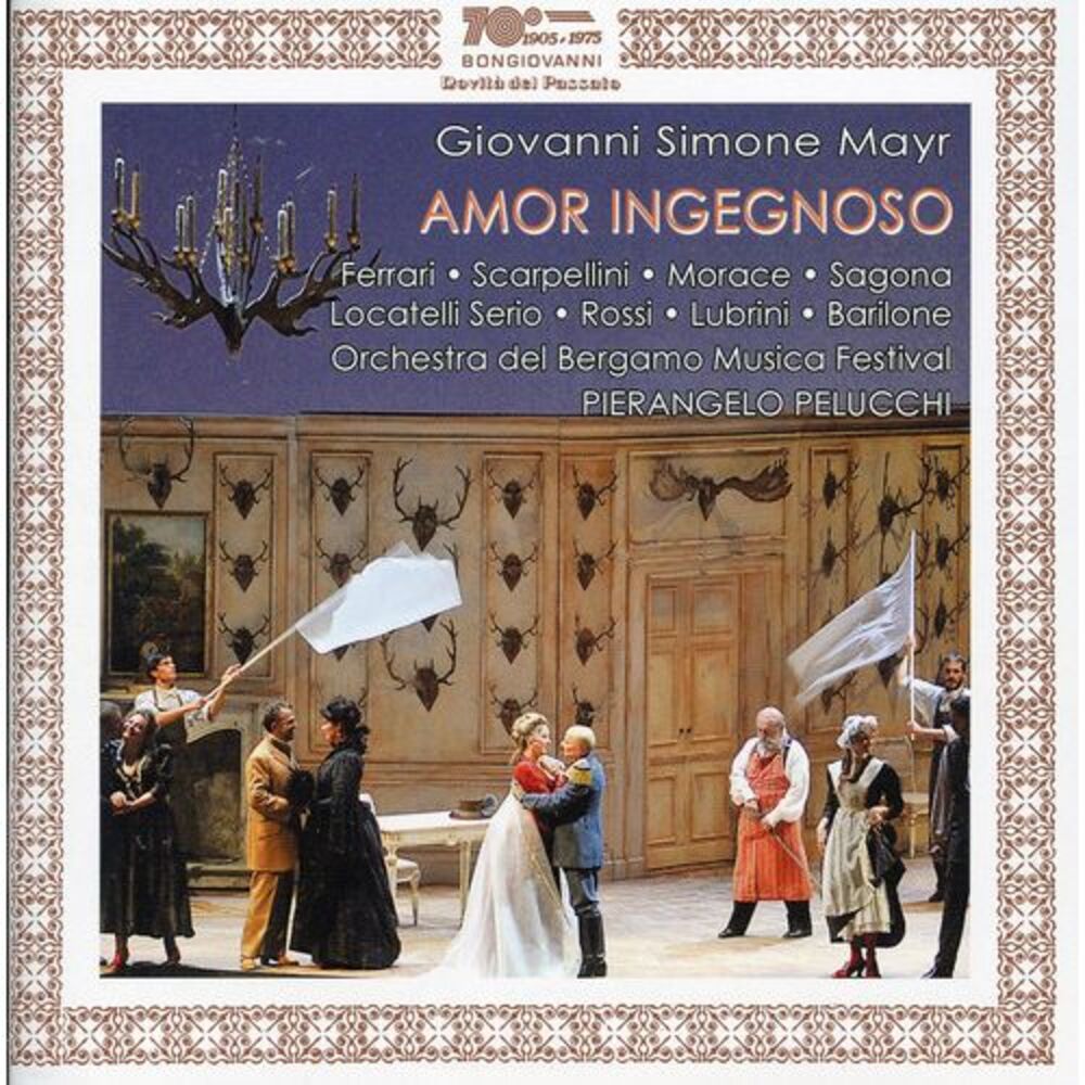 Pierangelo Pelucchi - Amor Ingegnoso: Giovanni Simone Mayr  CD